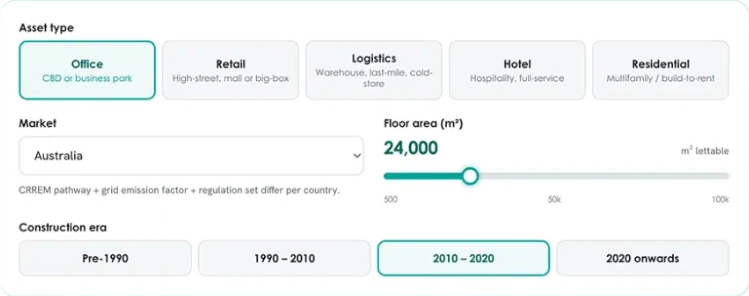 Stranded-risk Asset Calculator preview